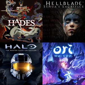 Hades, Hellblade: Senua's, Ori and the Will of the Wisps, Saga Halo, The Master Chief Collection,Call of Duty Franchise, New World [Steam]