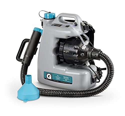 G Pulverización Máquina nebulizadora Desinfectante Mochila con Cable Mist Duster 12L 1-15GPH
