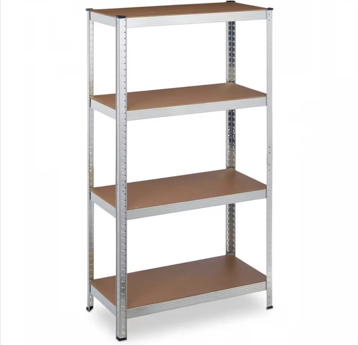 Estanterías Almacenaje de 4 Niveles, Carga de 875 kg, 30 x 70 x 140 cm