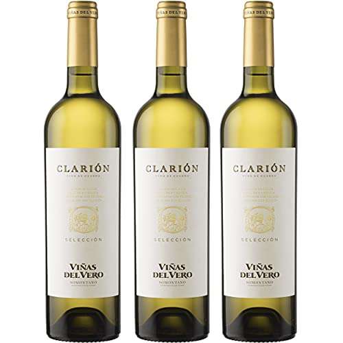 Viñas Del Vero Clarión Selección - Vino D.O. Somontano - 3 Botellas de 750 ml - Total : 2250 ml