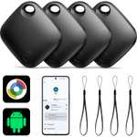 Air Tracker Tag Android Smart Tag, Localizador Llaves Bluetooth Paquete de 4