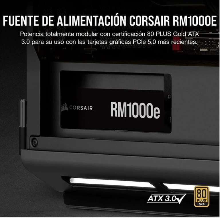Corsair RMe Series RM1000e 1000W 80 Plus Gold Modular