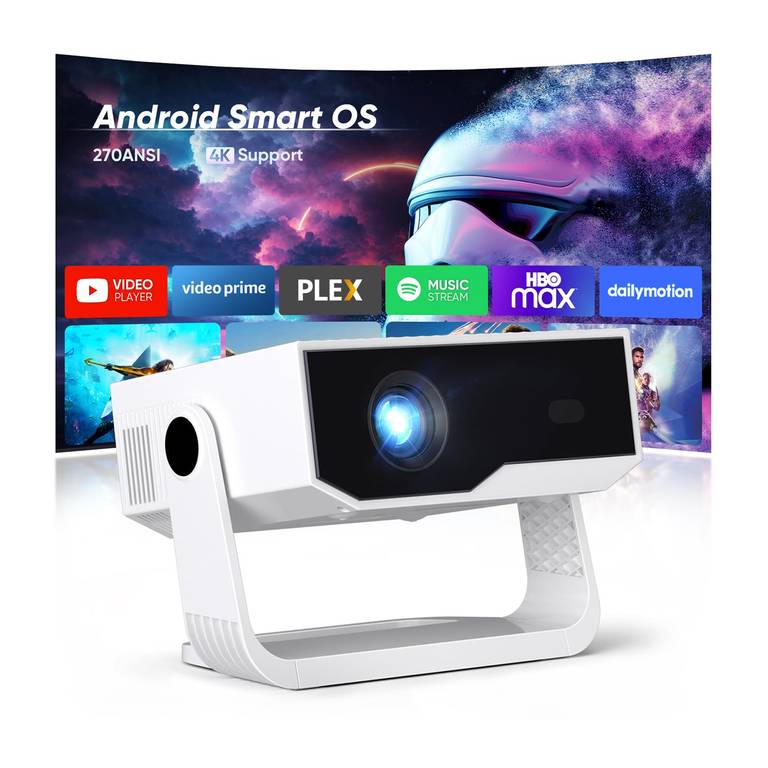 ZDK Mini Proyector Android TV 55% descuento – 89,99€ en vez de 199,99€