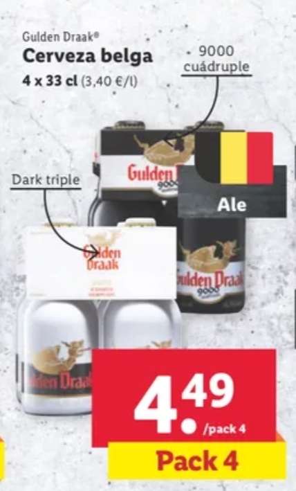 Pack de cerveza belga Gulden Draak - A PARTIR DEL JUEVES DIA 27