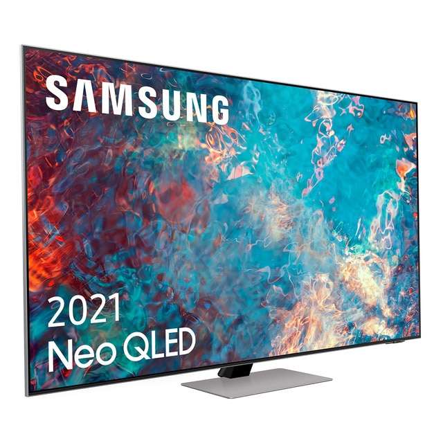 TV QLED 65" - Samsung QE65QN85AATXXC, Neo QLED 4K con IA, Smart TV, HDR10+, Tizen, Plata