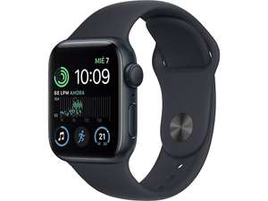 Apple Watch SE GPS 40mm con caja de aluminio en color medianoche y correa deportiva medianoche - También La Tienda en Casa