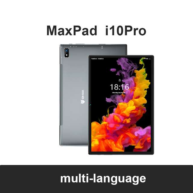 BMAX-Tableta MAXPad I10 Pro de 10,1 pulgadas, 4G LTE, 4GB de RAM, 64GB de ROM, UNISOC T310, Quad Core, Android 11 (desde España)