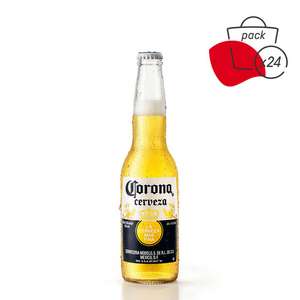 Pack 24 botellas x 35,5 cl de cerveza Corona (compra recurrente) + 1 botella Porter 35,5 cl
