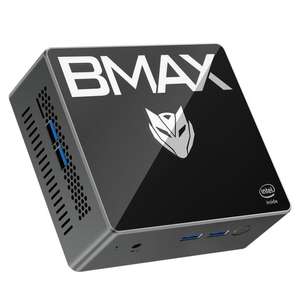 BMAX-Mini Pc de 8GB,DDR4,256GB,SSD,B2Pro,Intel Celeron N4000,salida HDMI Dual 4K,pantalla Dual,Mini ordenador escritorio(1er pedido 82,48€)