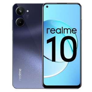Realme 10 - MediaTek Helio G99, 6.4" AMOLED FHD 90Hz, 8GB/128GB, 5000mAh, Carga rápida 33W, Negro