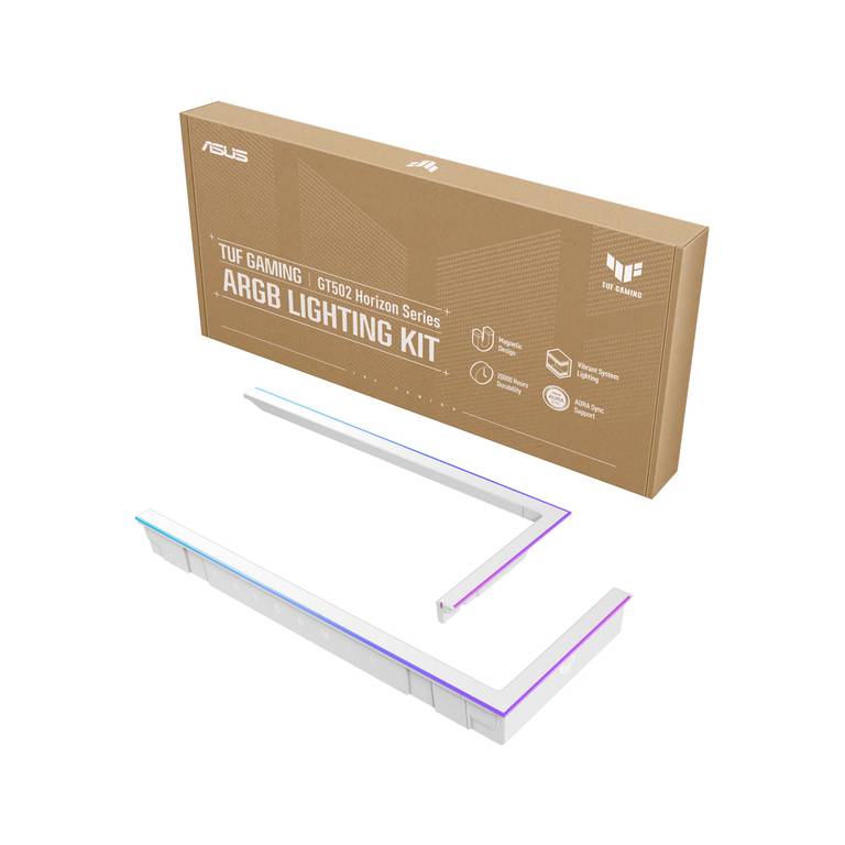 ASUS TUF Gaming GT502 Horizon ARGB Lighting Kit White, Kit de iluminación ARGB