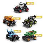 LEGO 42150 Technic Monster Jam Monster Mutt Dalmatian, Modelo 2en1, Camión y Monster Truck de Juguete para Niños y Niñas con Retro Fricción