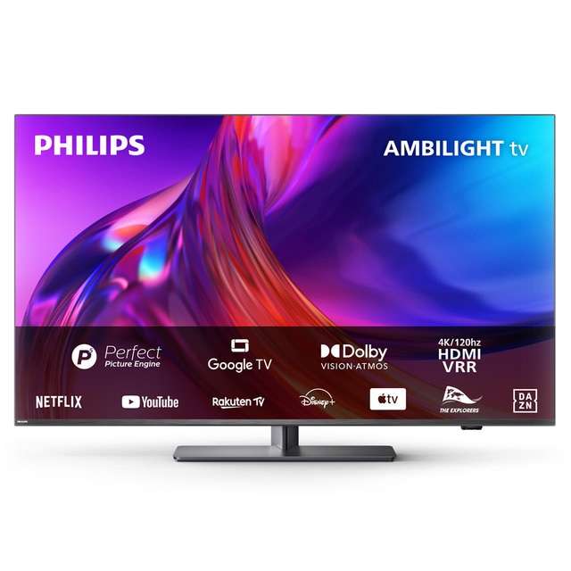 TV LED 164cm (65") Philips 65PUS8818/12 UHD 4K, Ambilight 3 lados, Google TV, HDR10 / HDR10 Compatible, Dolby Vision, Smart TV - Tb Amazon