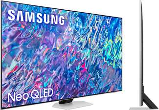 TV QLED 55" - Samsung QE55QN85BATXXC, Neo QLED 4K, Procesador Neo QLED 4K con IA, Smart TV, Plata