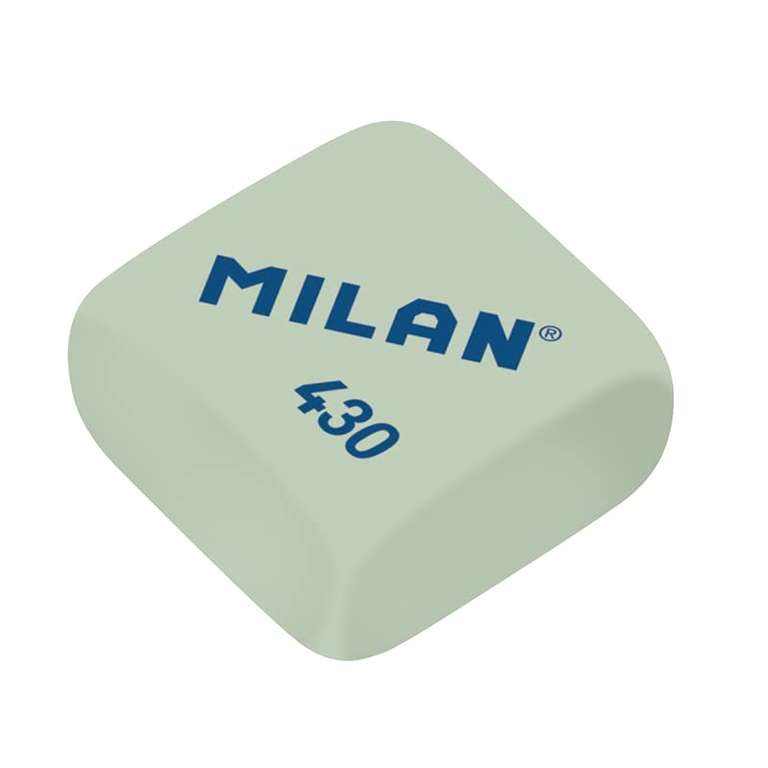 Milan 430 - Caja de 30 gomas de borrar, miga de pan-