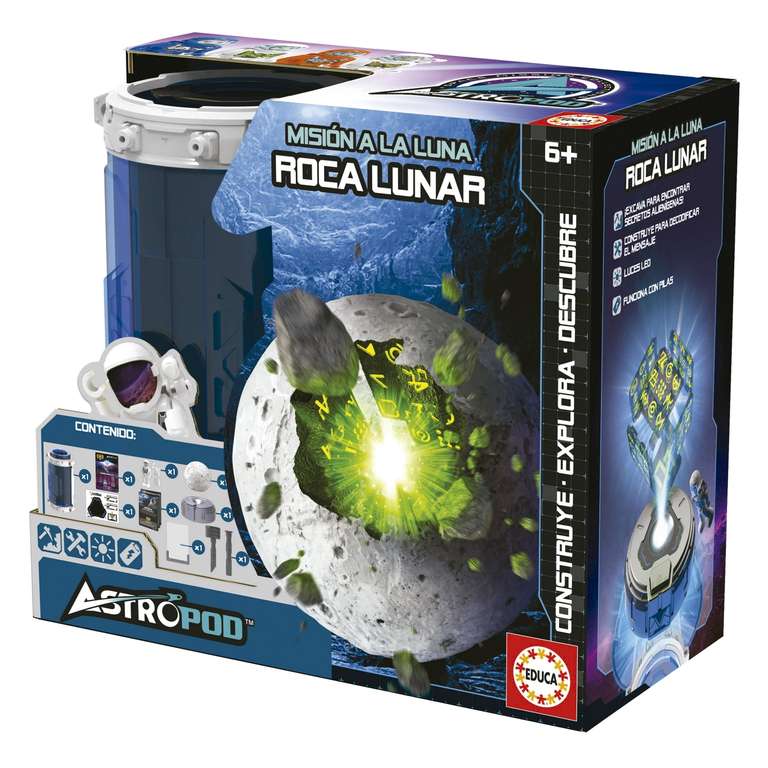 Astropod Misión a la Luna de Educa Juegos - Varios kits