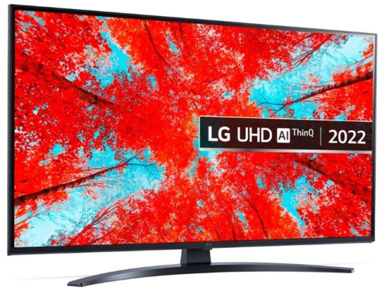 TV LED 65" - LG 65UQ91006LA, UHD 4K, Procesador Inteligente α5 Gen5 AI Processor 4K, Smart TV, DVB-T2 (H.265), Azul Oscuro Ceniza