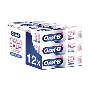 Pasta de dientes Oral-B Original Calm Sensitivity & Gum, paquete de 12 (12 x 75 ml), temporalmente sin stock pero deja pedir.