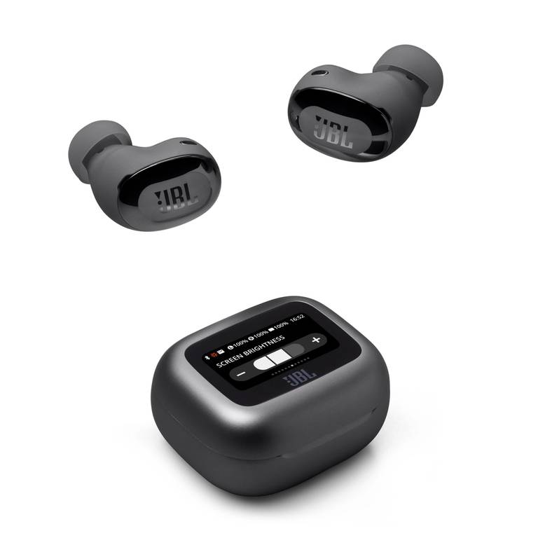 Auriculares Inalámbricos JBL Live Buds 3 (Smart Charging Case, ANC Adaptativo, Hi-Res Audio, Hasta 40h Batería, Negro)