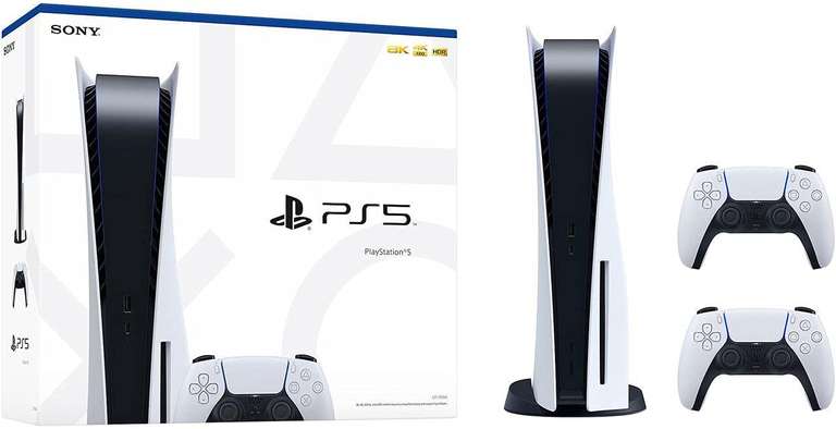 PlayStation 5 (PS5) lector con mando + segundo mando DualSense para CLIENTES MOVISTAR