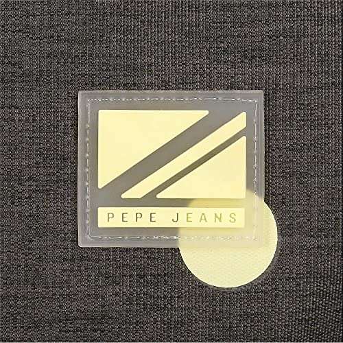 Pepe Jeans Leire Estuche Triple Negro 22x12x5 cms Poliéster