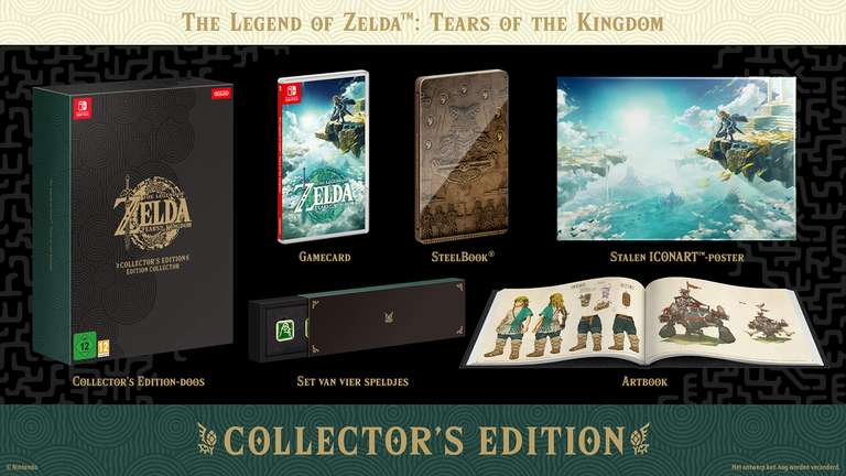 REACONDICIONADA / Edición Limitada The Legend of Zelda Tears of the Kingdom desde 68,98€ a 85,35€ / Nintendo Switch