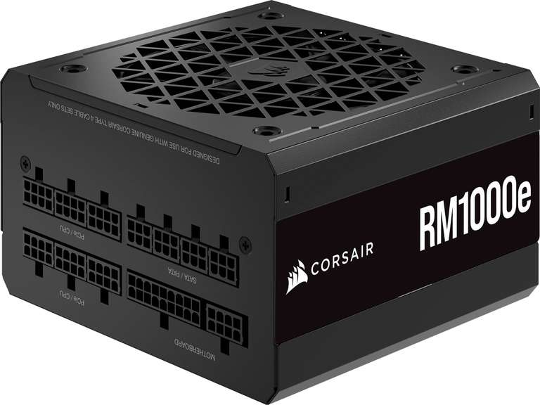 Corsair RM1000e (2023) Fuente de Alimentación ATX Totalmente Modular de Bajo Ruido - Compatible con ATX 3.0 y PCIe 5.0