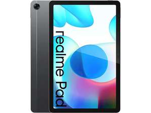 Tablet - realme Pad, 64 GB, Gris, WiFi, 10.4" WUXGA+, 4 GB RAM, Helio G80, Android