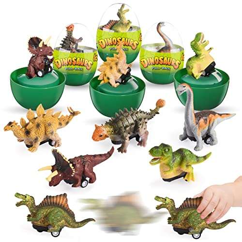 Juguete de 6 dinosaurios a friccion - aplicando cupón 10% queda en 12,59€