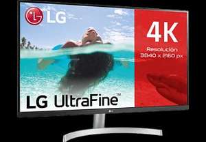 Monitor - LG 32UN500P-W, 31.5 ", UHD 4K, 4 ms, 48 ~ 60 Hz , HDMI x2, DisplayPort x1, Blanco