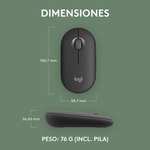 Logitech Pebble Mouse 2 M350s: Ratón Inalámbrico Bluetooth, Ligero y Personalizable (-33% en PC Game Pass incluido)