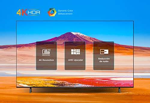 TCL 75P639 - Smart TV 75" con 4K HDR, Ultra HD, Google TV, Game Master, Dolby Audio