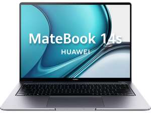 Huawei MateBook 14s 2021, 14" WQXGA, Intel Evo Core i7-11370H, 16GB+1TB, Iris Xe,W10 Home,Gris