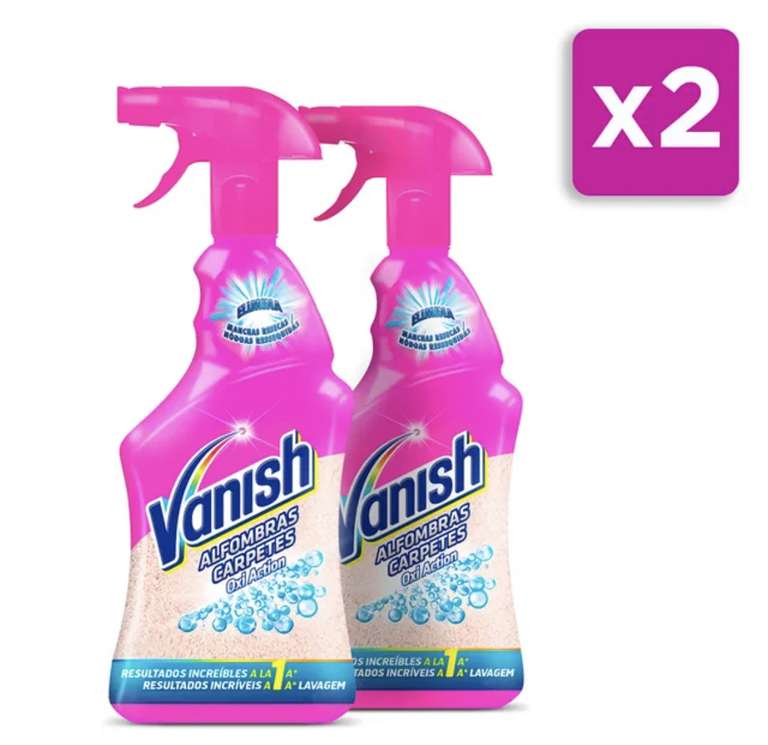 X2 Vanish Oxi Action spray 500ml tapicerías