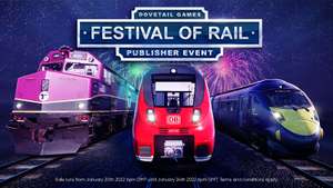 [Steam] Train Sim World 2 (75% / 7.49€) | Train Simulator 2022 (60% / 11.99€) parte del Festival of Rail - Publisher Event