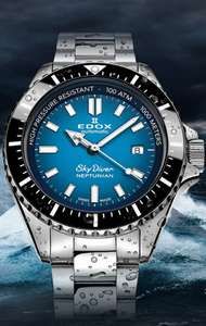 Reloj Edox SkyDiver Neptunian Automatic 1000M Diver
