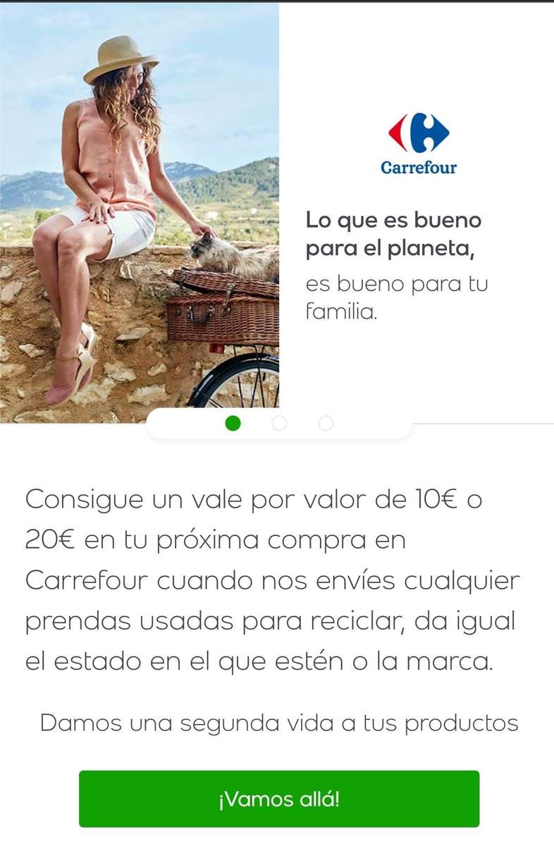 Re-cycle Carrefour - recicla y recibe vales descuento » Chollometro