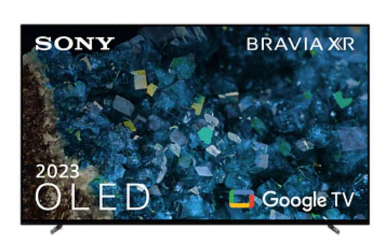 TV OLED 65" - Sony BRAVIA XR 65A80L, 4K HDR 120, HDMI 2.1 Perfecto PS5, Smart TV (Google TV), Alexa, Siri, Bluetooth