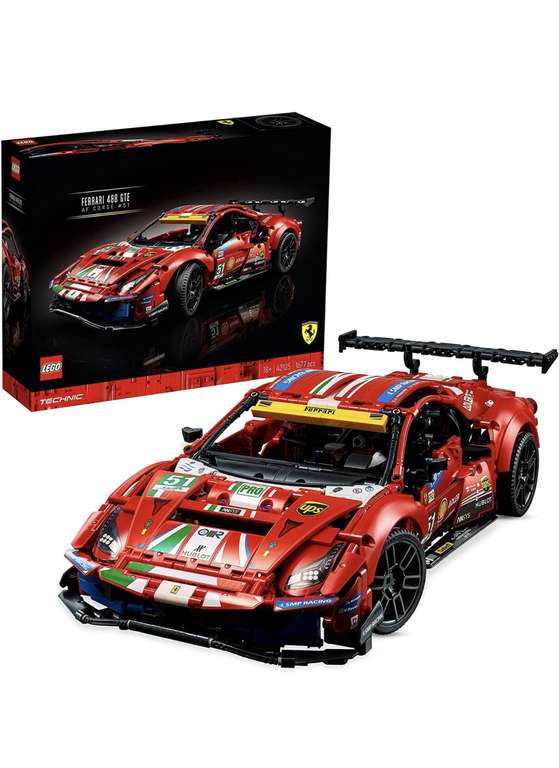 LEGO 42125 Technic Ferrari 488 GTE - Estado muy bueno