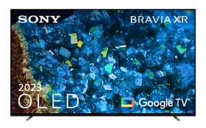 TV OLED 65" - Sony BRAVIA XR 65A80L, 4K HDR 120, HDMI 2.1 Perfecto PS5, Smart TV (Google TV), Alexa, Siri, Bluetooth (2023)