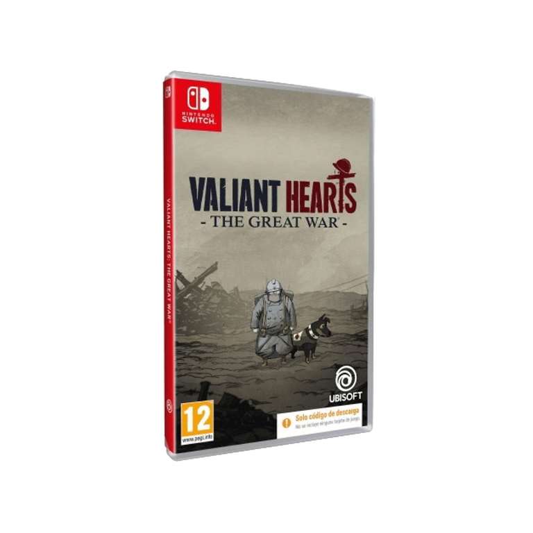 Valiant Hearts código de descarga (Fnac Plaza Norte San Sebastián de los Reyes)