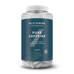 MyProtein :: 200x Cápsulas Cafeína Pura Comprimidos + Envío Gratis