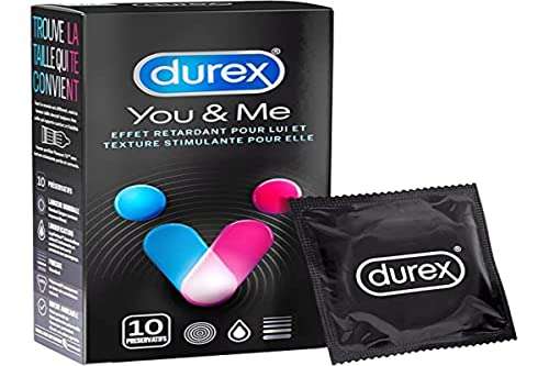 Durex Preservativo You & Me - 10 preservativos (C.R.)
