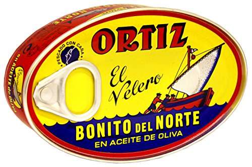 Ortiz Atún Blanco Bonito Del Norte en Aceite de Oliva, 112g