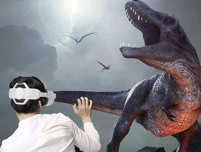 Correa de cabeza ajustable para Oculus Quest 2 VR + accesorios