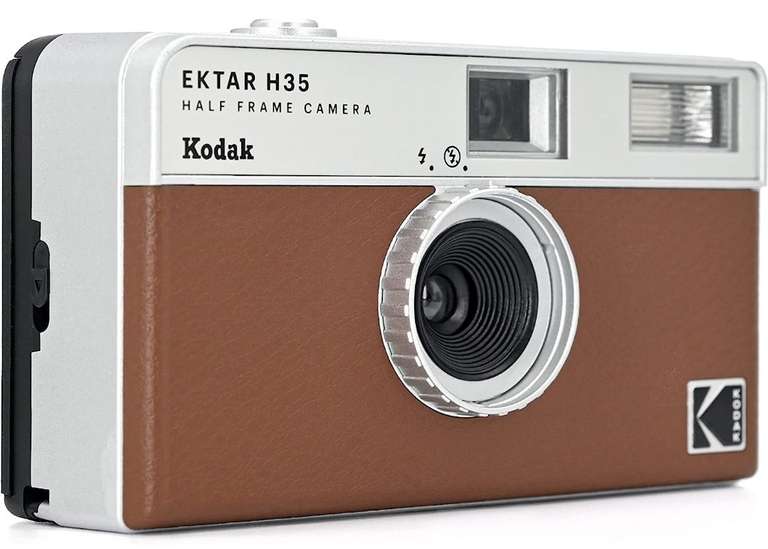 Cámara Analógica 35mm Kodak Ektar H35 marrón (mismo precio en Amazon en descripción)