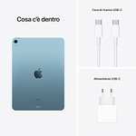 Apple 2022 M1 iPad Air (Wi-Fi, 64 GB - 5.ª generación) - Azul / Blanco estrella / Gris espacial / Rosa