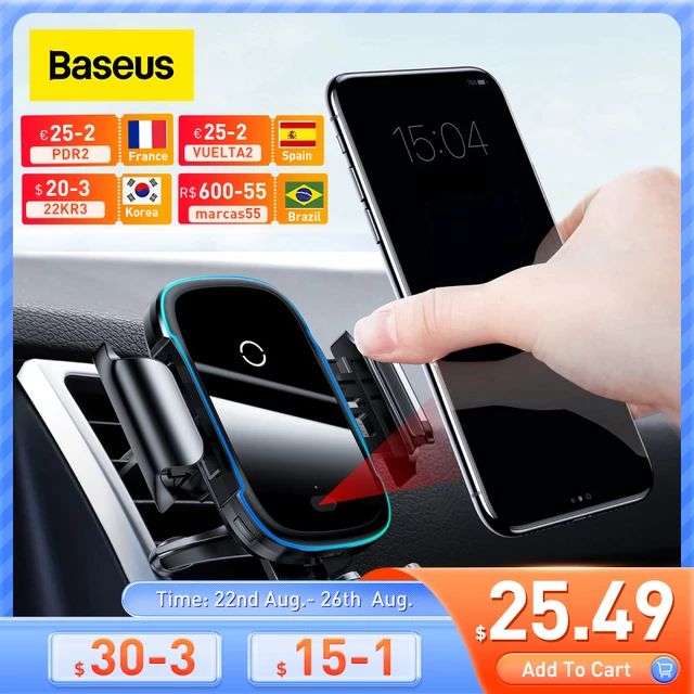 Baseus-Soporte de teléfono para coche