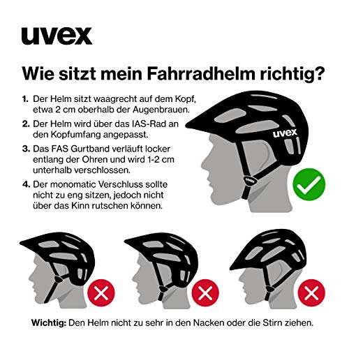 Uvex i-Vo 3D Casco de Bicicleta, Adultos Unisex