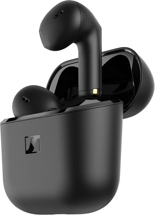 Sennheiser ACCENTUM Open Wireless – diseño Abierto, Sonido dinámico y Bluetooth 5.3, 28 Horas de autonomía y Estuche de Carga USB-C – Negro